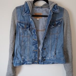 Destroyed Cropped Jean Jacket